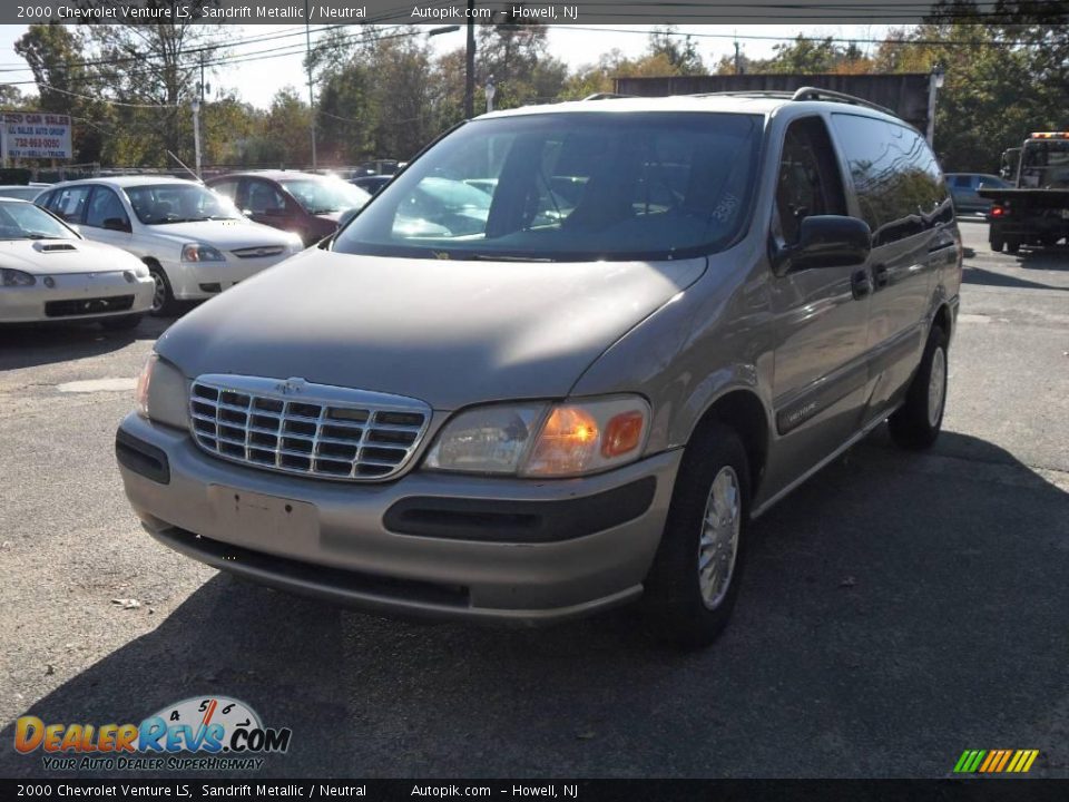 2000 Chevrolet Venture LS Sandrift Metallic / Neutral Photo #3