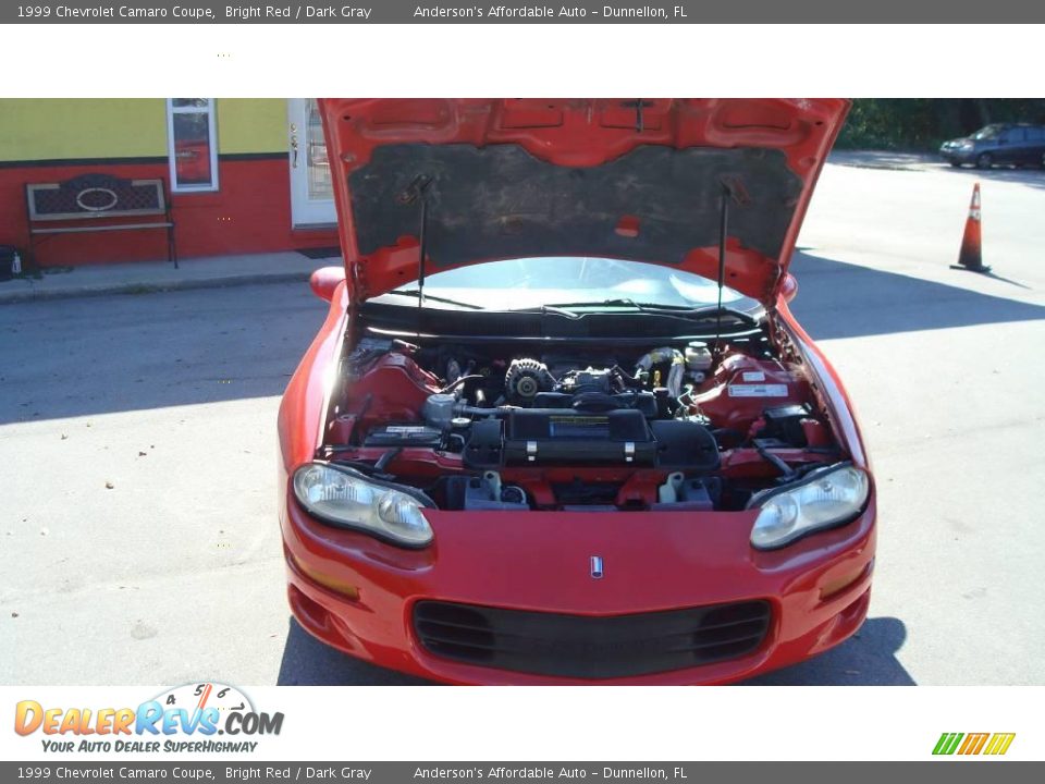 1999 Chevrolet Camaro Coupe Bright Red / Dark Gray Photo #25