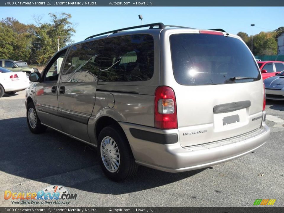 2000 Chevrolet Venture LS Sandrift Metallic / Neutral Photo #5