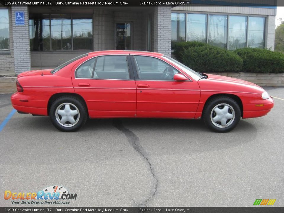 1999 Chevrolet Lumina LTZ Dark Carmine Red Metallic / Medium Gray Photo #2