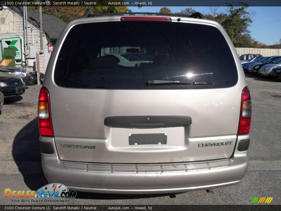2000 Chevrolet Venture LS Sandrift Metallic / Neutral Photo #6