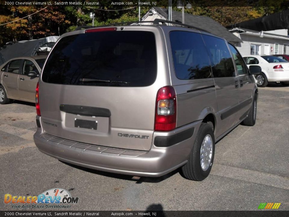 2000 Chevrolet Venture LS Sandrift Metallic / Neutral Photo #7