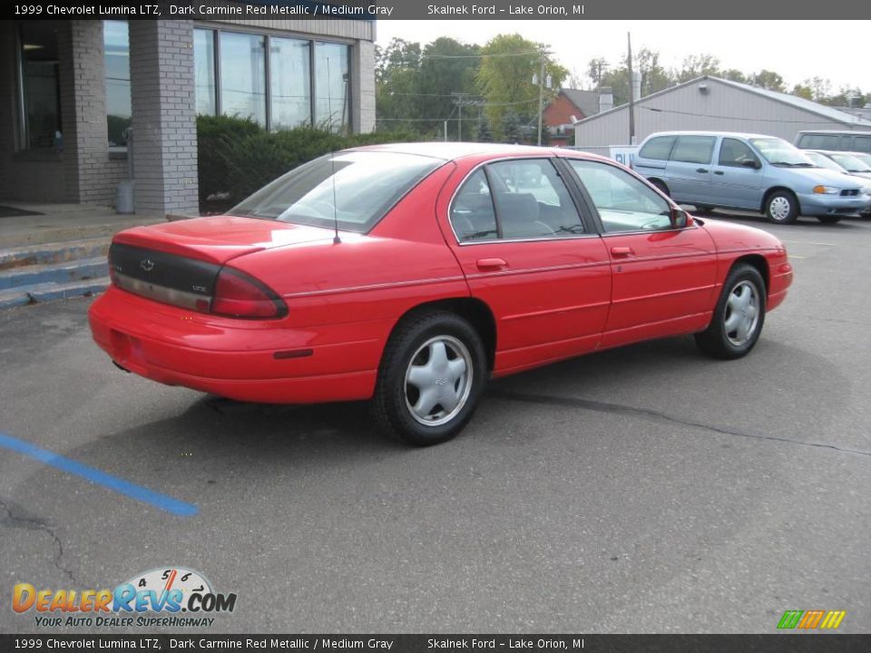 1999 Chevrolet Lumina LTZ Dark Carmine Red Metallic / Medium Gray Photo #4