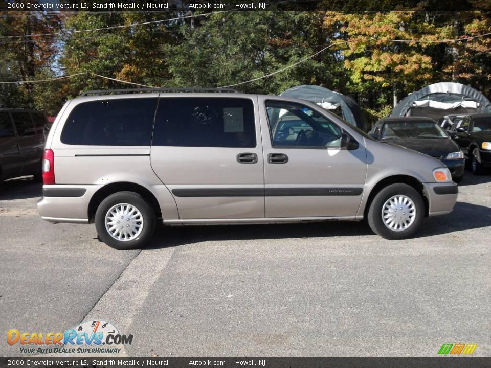 2000 Chevrolet Venture LS Sandrift Metallic / Neutral Photo #8
