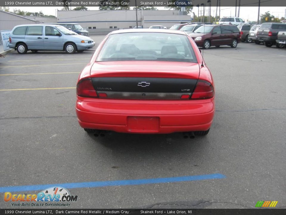 1999 Chevrolet Lumina LTZ Dark Carmine Red Metallic / Medium Gray Photo #6