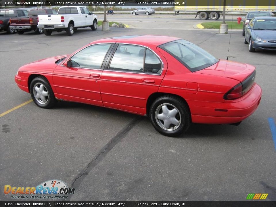 1999 Chevrolet Lumina LTZ Dark Carmine Red Metallic / Medium Gray Photo #8