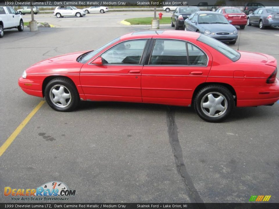 1999 Chevrolet Lumina LTZ Dark Carmine Red Metallic / Medium Gray Photo #9