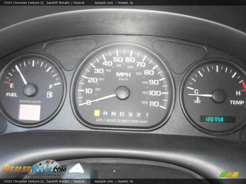 2000 Chevrolet Venture LS Sandrift Metallic / Neutral Photo #16