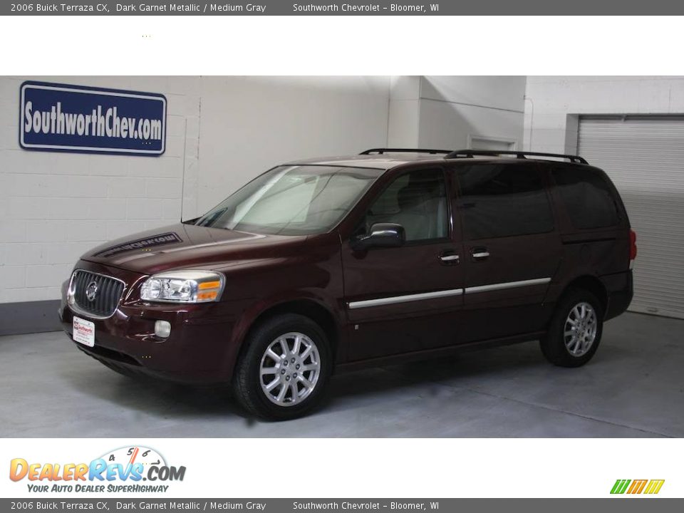 2006 Buick Terraza CX Dark Garnet Metallic / Medium Gray Photo #1