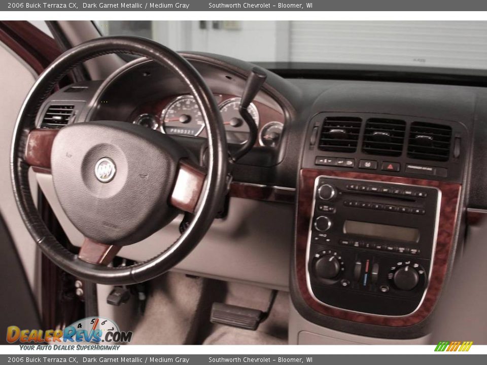 2006 Buick Terraza CX Dark Garnet Metallic / Medium Gray Photo #6