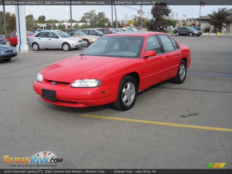 1999 Chevrolet Lumina LTZ Dark Carmine Red Metallic / Medium Gray Photo #11