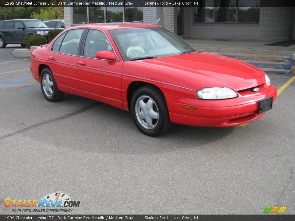 1999 Chevrolet Lumina LTZ Dark Carmine Red Metallic / Medium Gray Photo #14