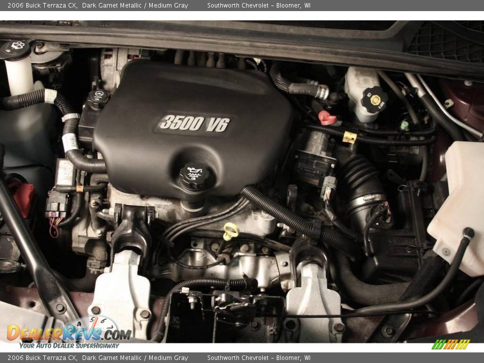 2006 Buick Terraza CX Dark Garnet Metallic / Medium Gray Photo #13