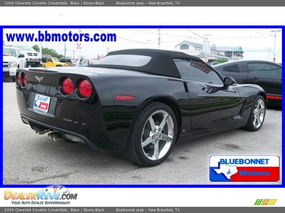 2006 Chevrolet Corvette Convertible Black / Ebony Black Photo #4
