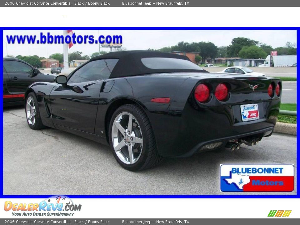 2006 Chevrolet Corvette Convertible Black / Ebony Black Photo #9