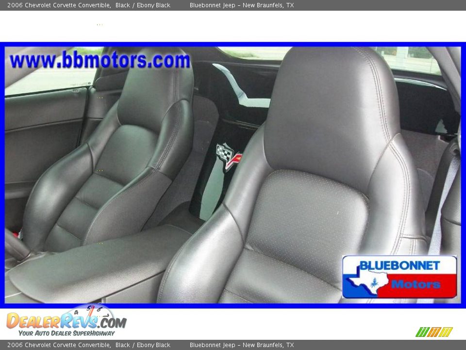 2006 Chevrolet Corvette Convertible Black / Ebony Black Photo #16