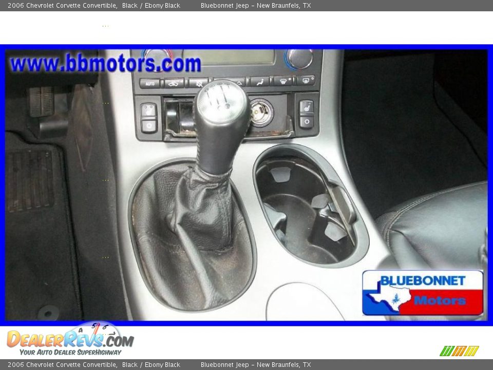 2006 Chevrolet Corvette Convertible Black / Ebony Black Photo #18