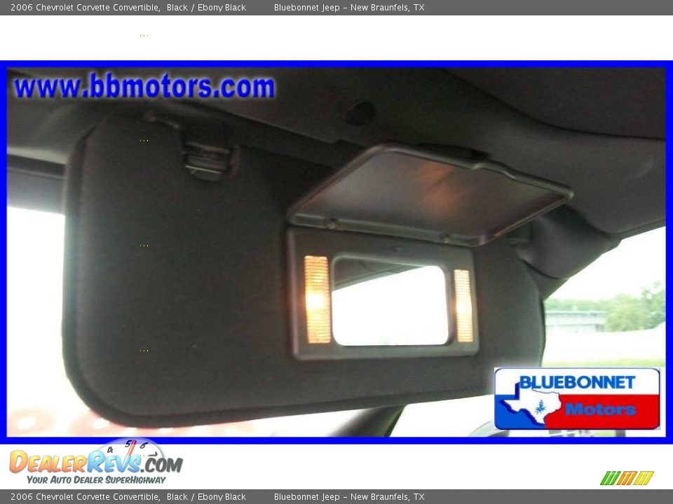 2006 Chevrolet Corvette Convertible Black / Ebony Black Photo #22