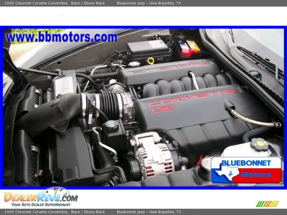 2006 Chevrolet Corvette Convertible Black / Ebony Black Photo #27