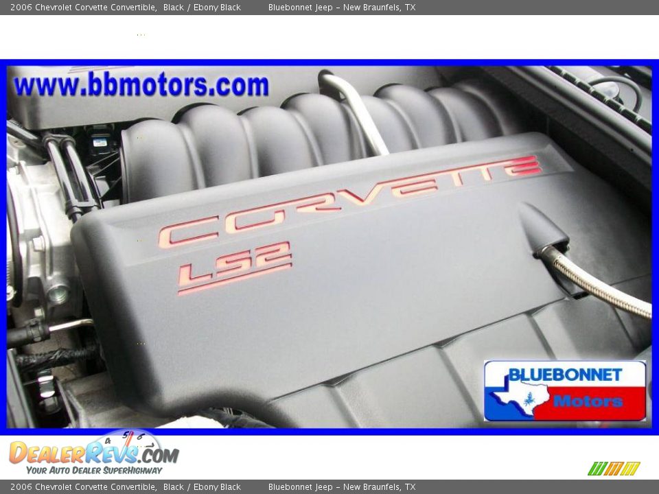 2006 Chevrolet Corvette Convertible Black / Ebony Black Photo #29