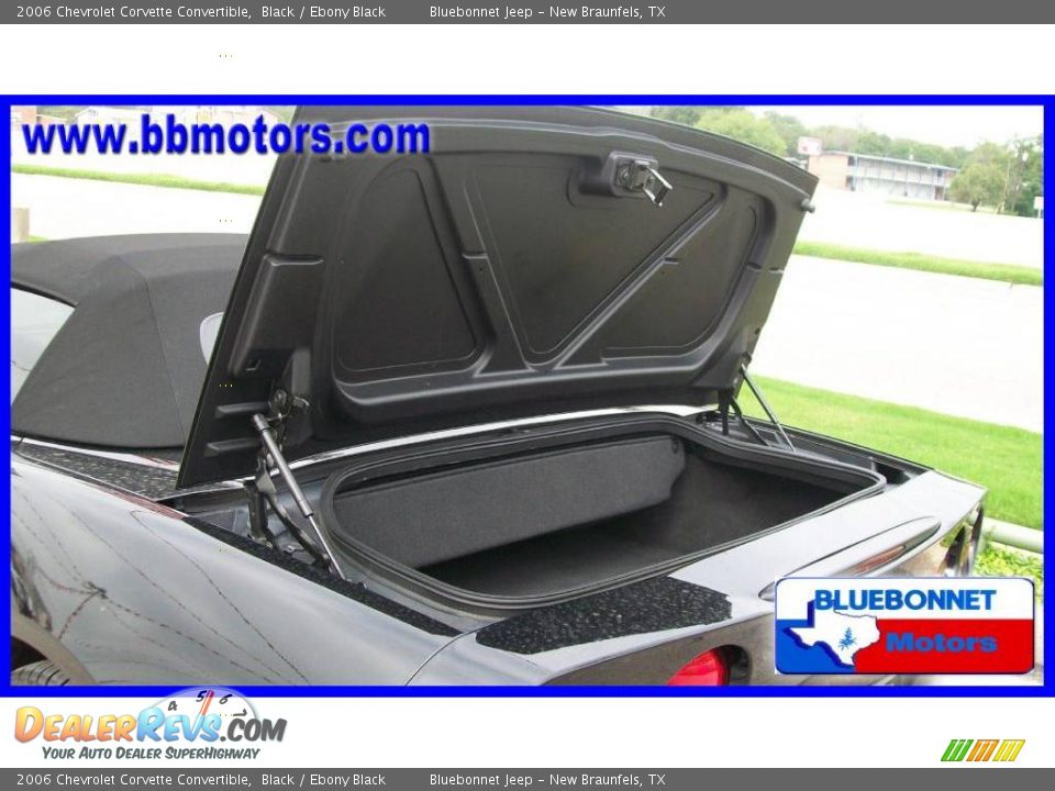 2006 Chevrolet Corvette Convertible Black / Ebony Black Photo #32