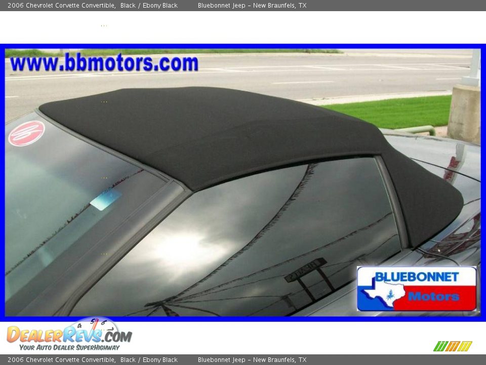 2006 Chevrolet Corvette Convertible Black / Ebony Black Photo #35