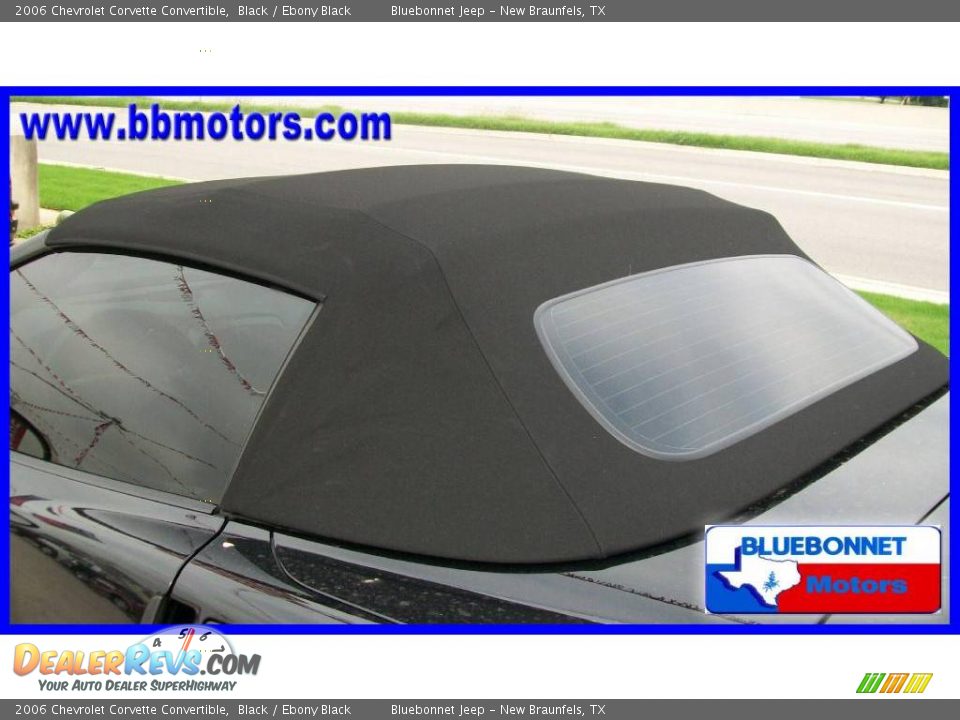 2006 Chevrolet Corvette Convertible Black / Ebony Black Photo #36