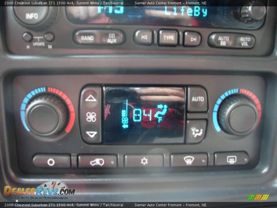 2006 Chevrolet Suburban Z71 1500 4x4 Summit White / Tan/Neutral Photo #13
