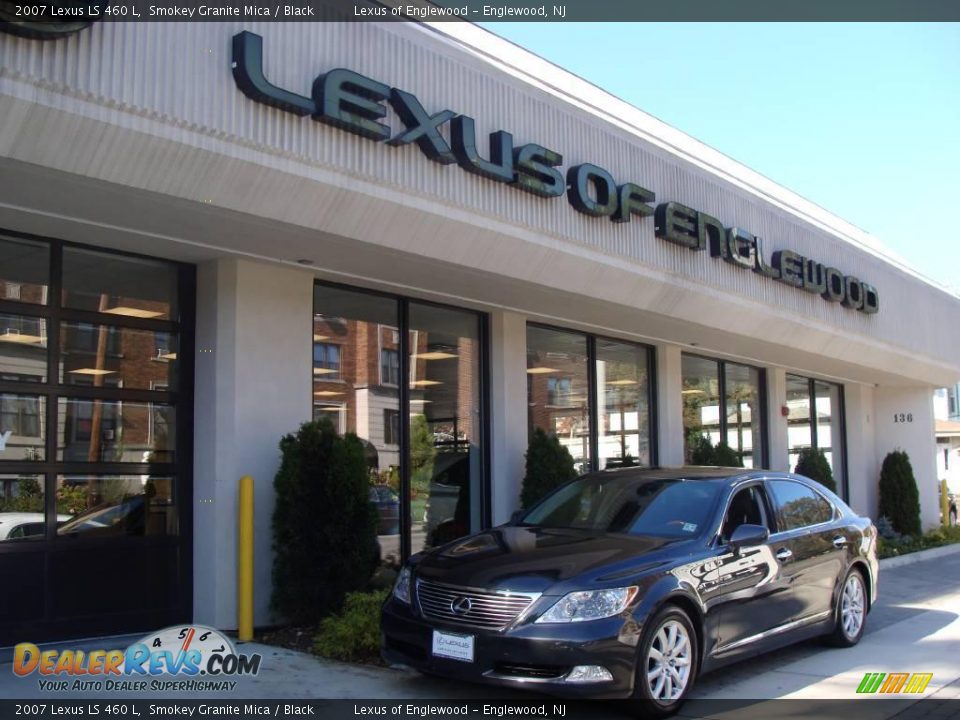 2007 Lexus LS 460 L Smokey Granite Mica / Black Photo #1