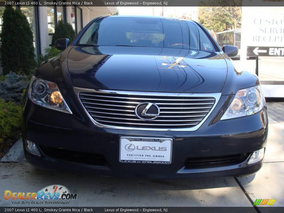 2007 Lexus LS 460 L Smokey Granite Mica / Black Photo #2