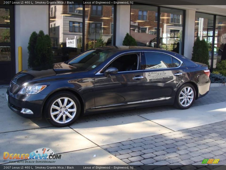 2007 Lexus LS 460 L Smokey Granite Mica / Black Photo #3