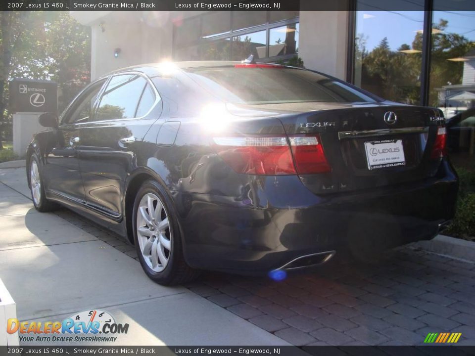 2007 Lexus LS 460 L Smokey Granite Mica / Black Photo #5