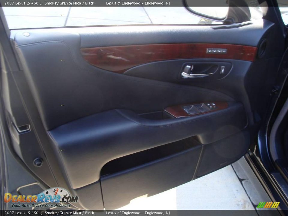 2007 Lexus LS 460 L Smokey Granite Mica / Black Photo #7