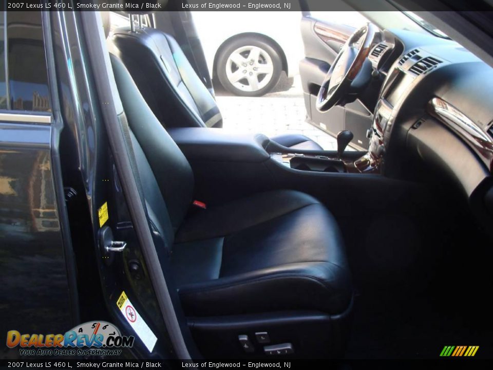 2007 Lexus LS 460 L Smokey Granite Mica / Black Photo #9