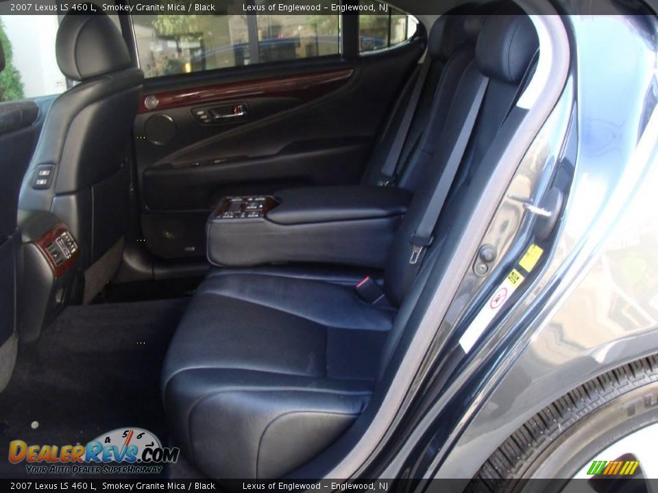 2007 Lexus LS 460 L Smokey Granite Mica / Black Photo #10
