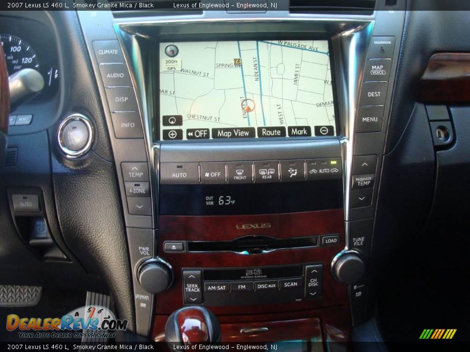 2007 Lexus LS 460 L Smokey Granite Mica / Black Photo #13