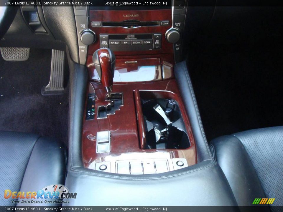 2007 Lexus LS 460 L Smokey Granite Mica / Black Photo #14