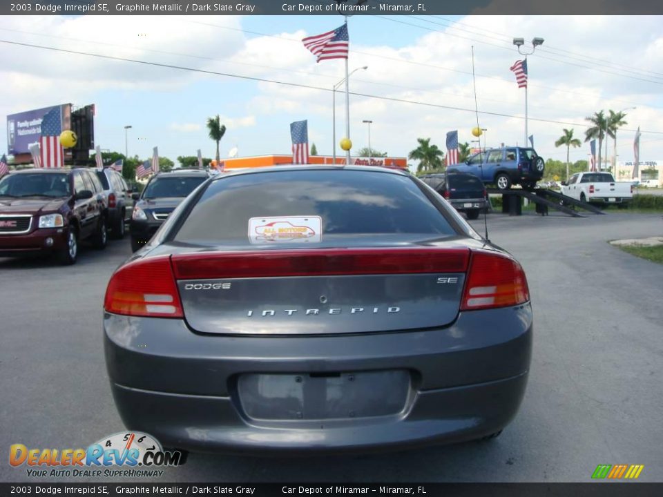 2003 Dodge Intrepid SE Graphite Metallic / Dark Slate Gray Photo #4