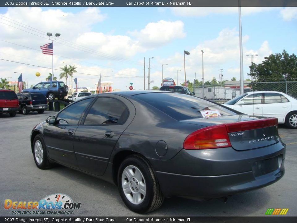 2003 Dodge Intrepid SE Graphite Metallic / Dark Slate Gray Photo #5