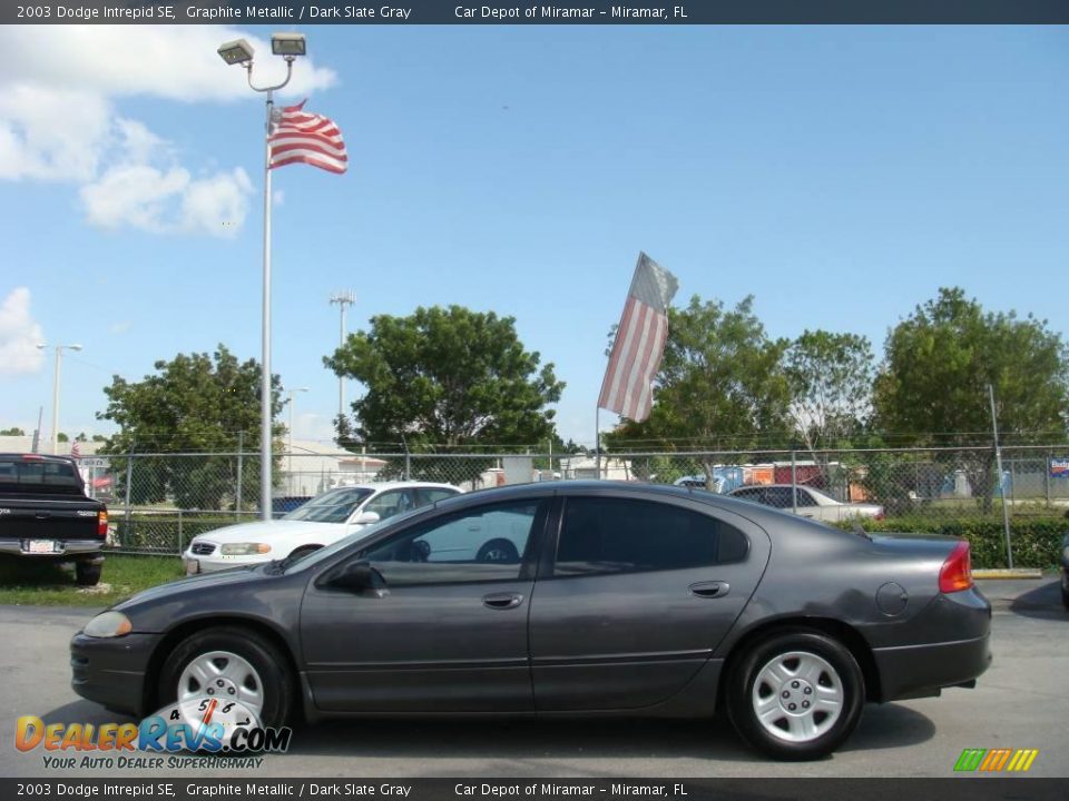 2003 Dodge Intrepid SE Graphite Metallic / Dark Slate Gray Photo #6