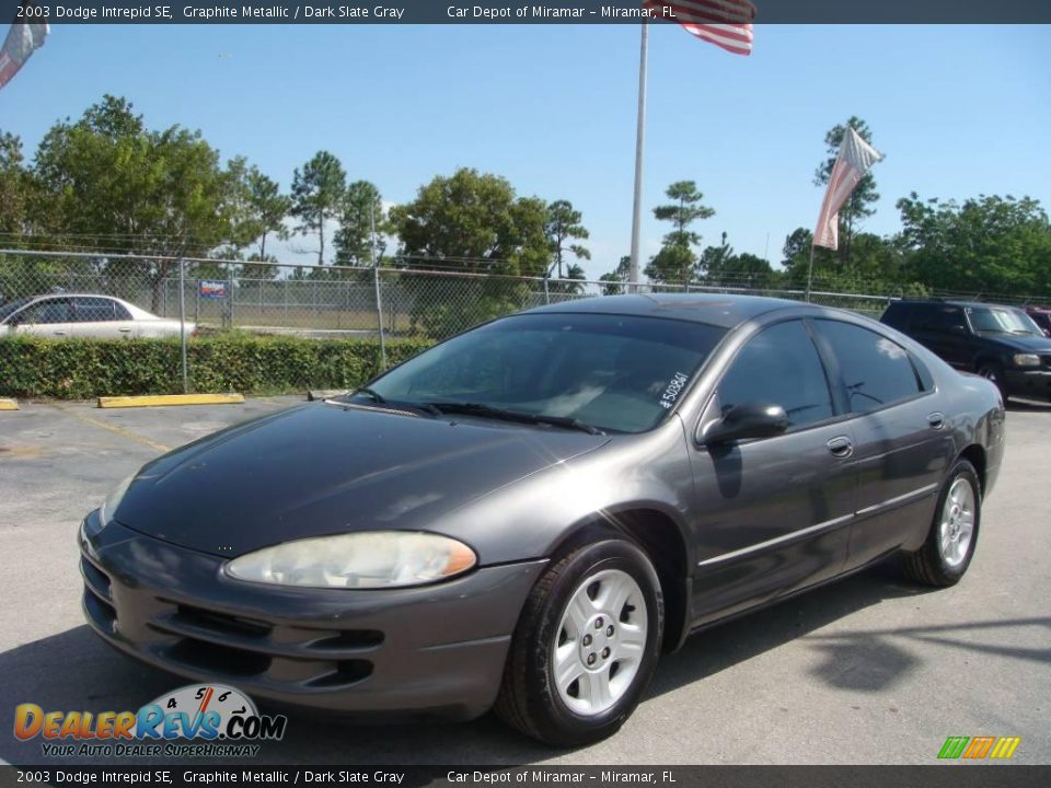 2003 Dodge Intrepid SE Graphite Metallic / Dark Slate Gray Photo #7
