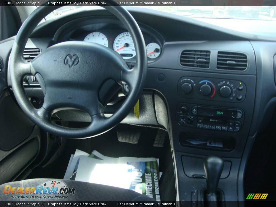 2003 Dodge Intrepid SE Graphite Metallic / Dark Slate Gray Photo #13