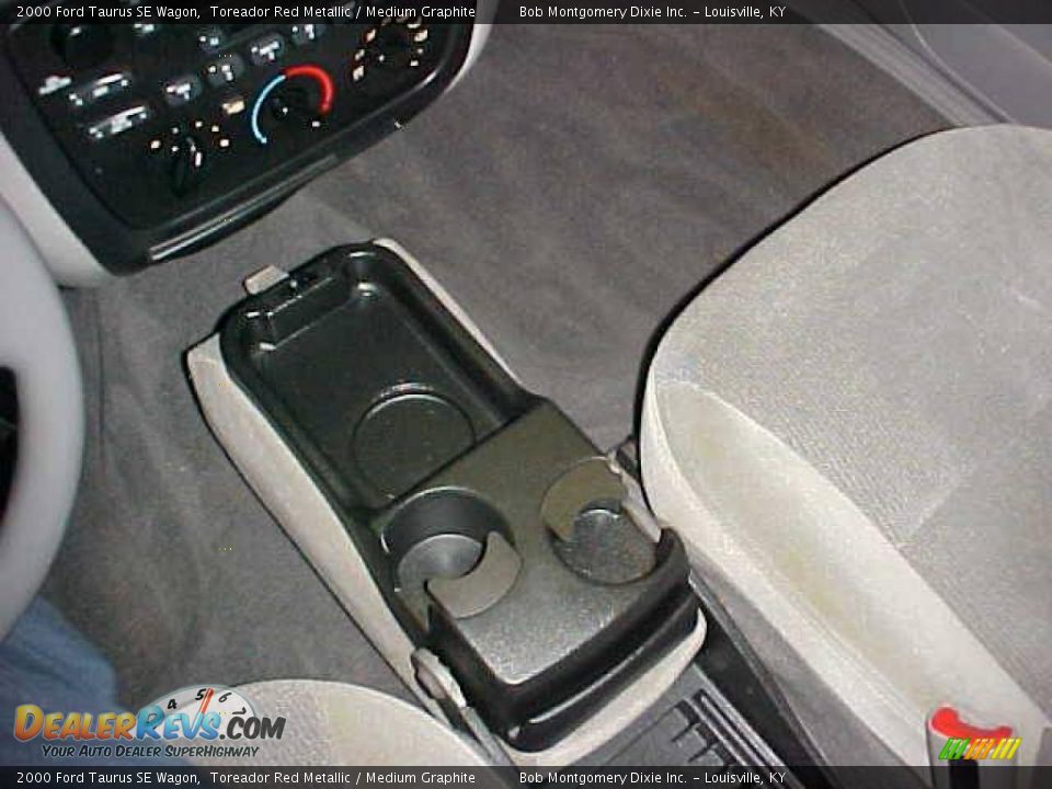 2000 Ford Taurus SE Wagon Toreador Red Metallic / Medium Graphite Photo #27