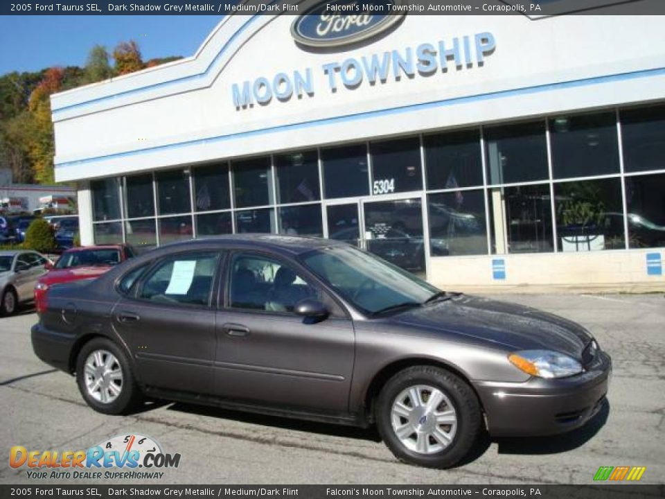 2005 Ford Taurus SEL Dark Shadow Grey Metallic / Medium/Dark Flint Photo #1