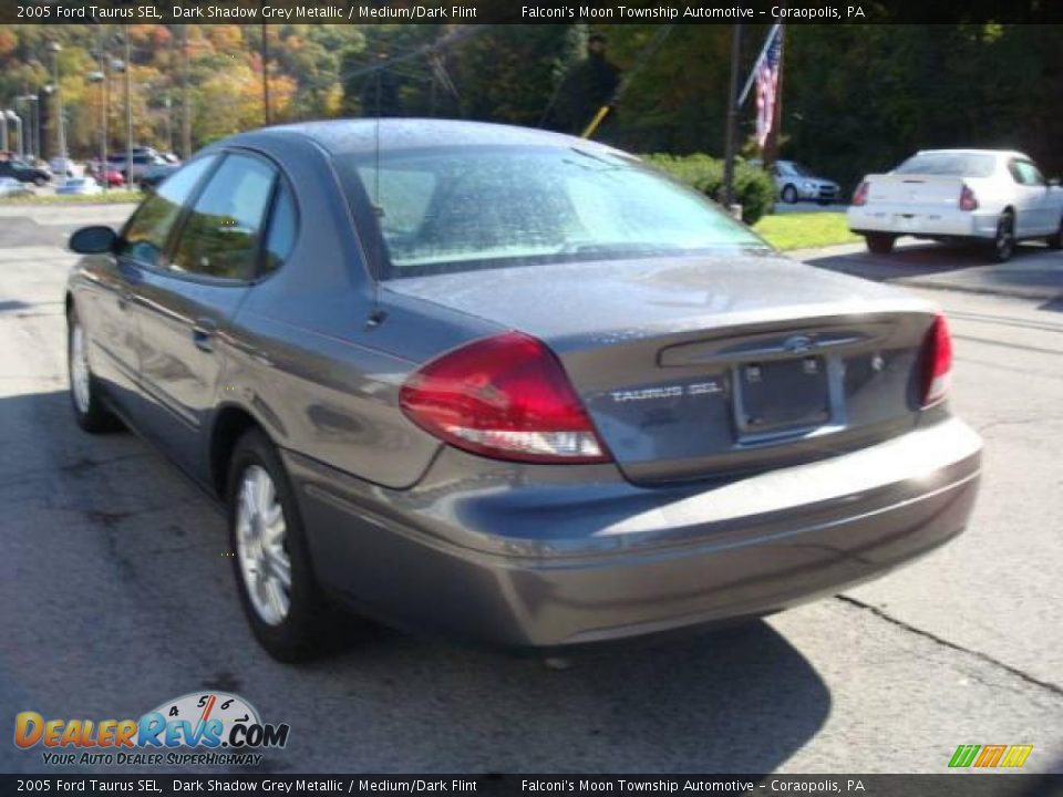 2005 Ford Taurus SEL Dark Shadow Grey Metallic / Medium/Dark Flint Photo #4
