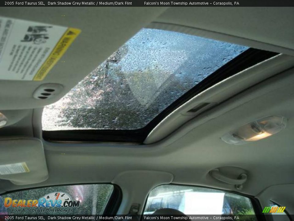2005 Ford Taurus SEL Dark Shadow Grey Metallic / Medium/Dark Flint Photo #12