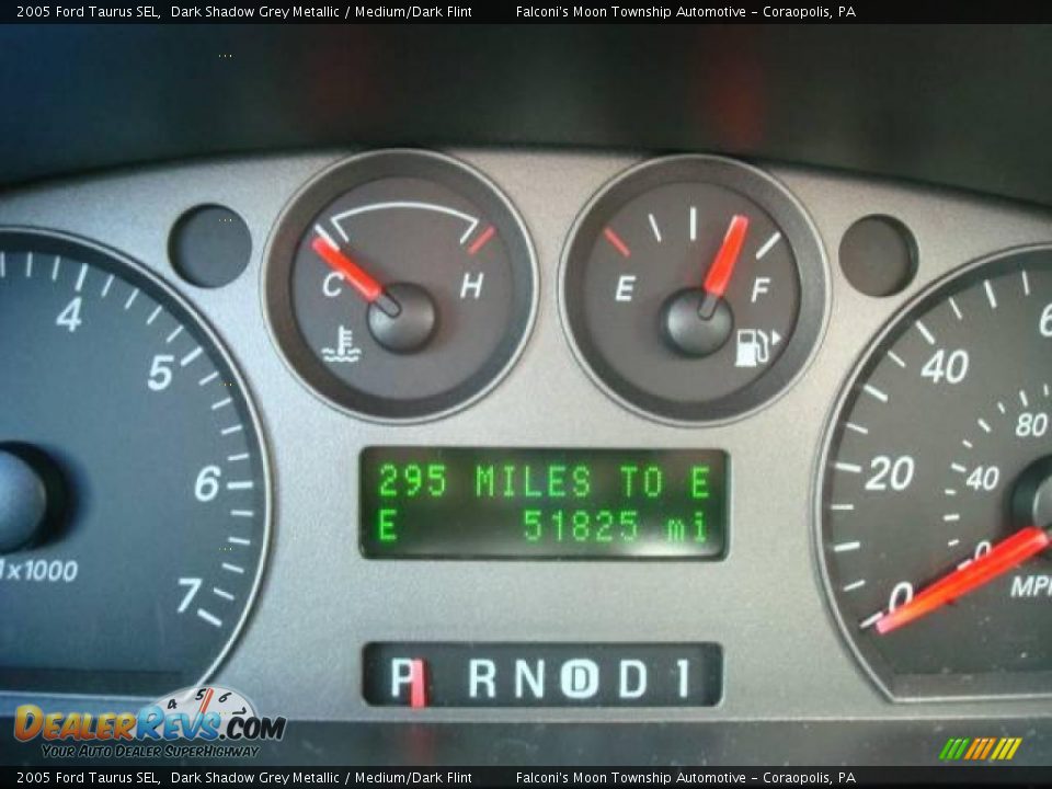 2005 Ford Taurus SEL Dark Shadow Grey Metallic / Medium/Dark Flint Photo #15