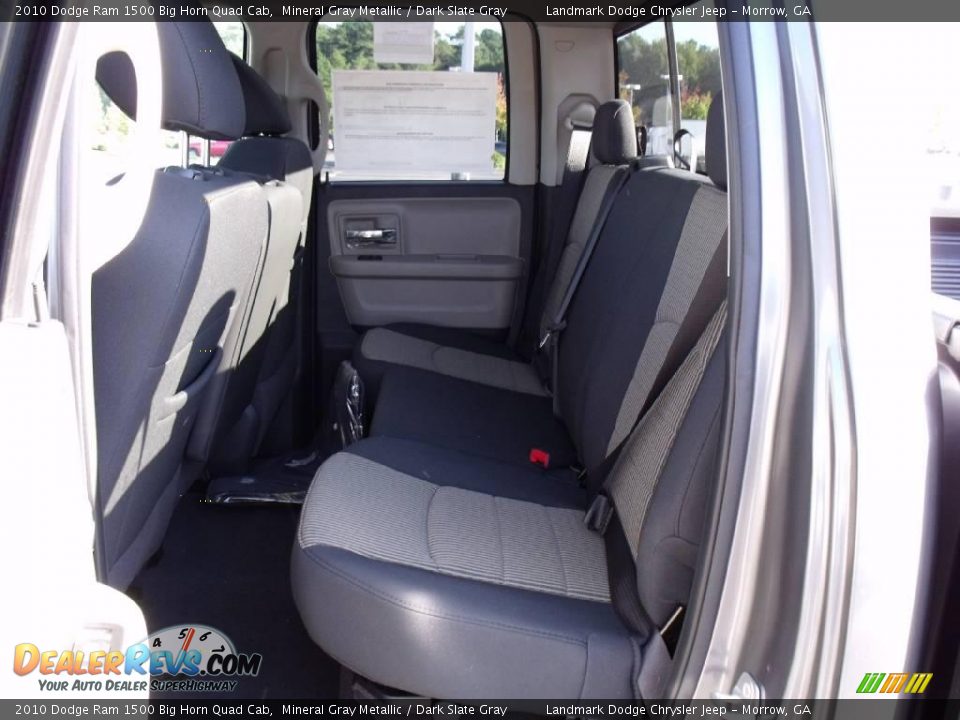 2010 Dodge Ram 1500 Big Horn Quad Cab Mineral Gray Metallic / Dark Slate Gray Photo #7