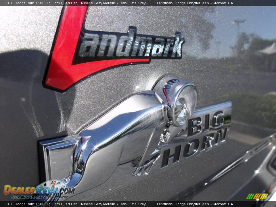 2010 Dodge Ram 1500 Big Horn Quad Cab Mineral Gray Metallic / Dark Slate Gray Photo #8