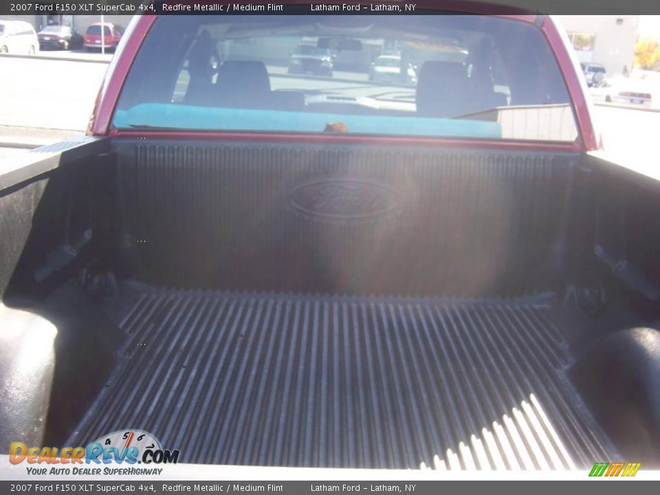 2007 Ford F150 XLT SuperCab 4x4 Redfire Metallic / Medium Flint Photo #9